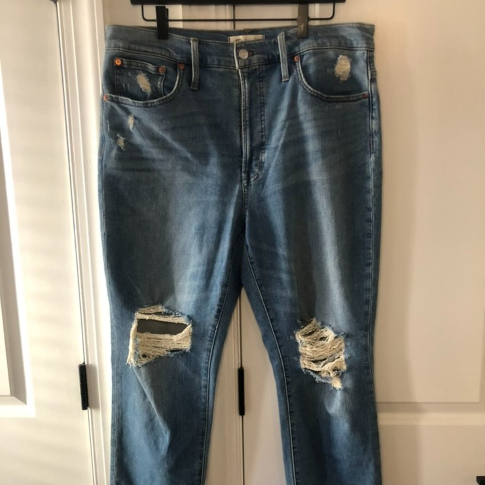Madewell Perfect Vintage Distressed Jeans